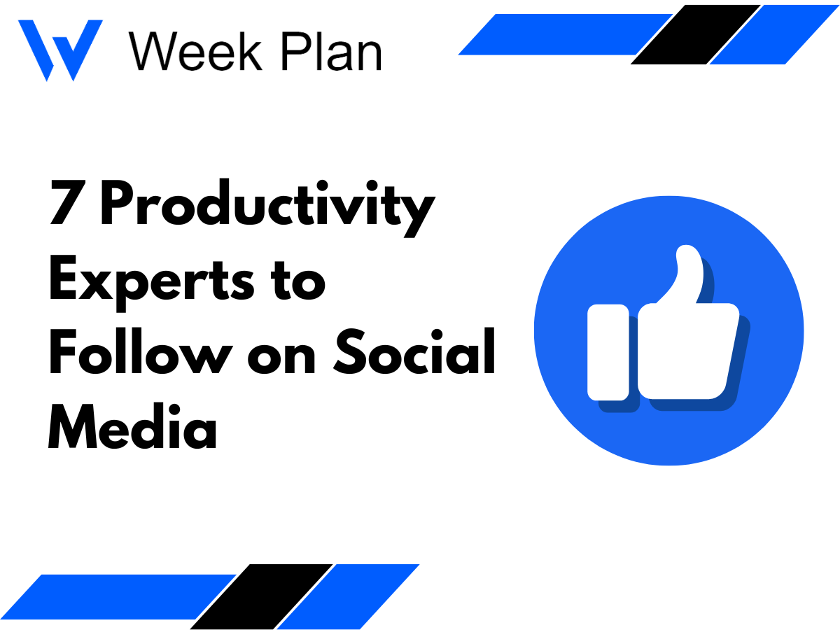 7 Productivity Experts to Follow on Social Media
